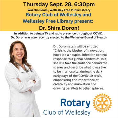 Dr Shira Doron - Wellesley Board of Health