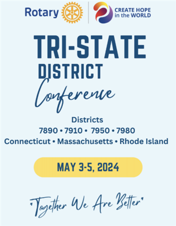 Tri-State District Conference - May 3 - 5