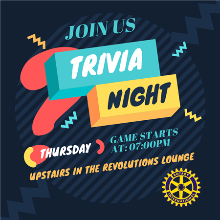 Moore Rotary, Trivia Night, November 30