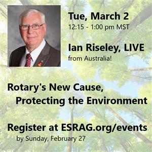 Ian, Rotary and the Environment