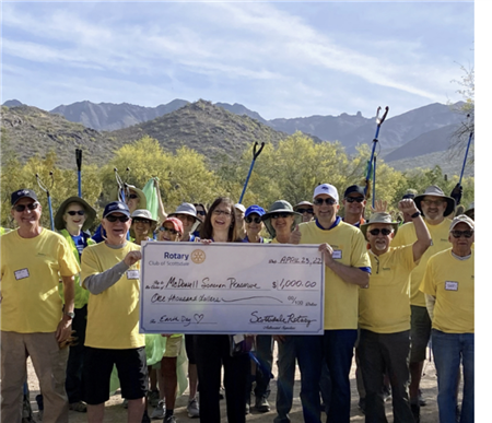 Rotary Club of Scottsdale's April Service Project!