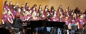 Los Gatos High School Choir Performance