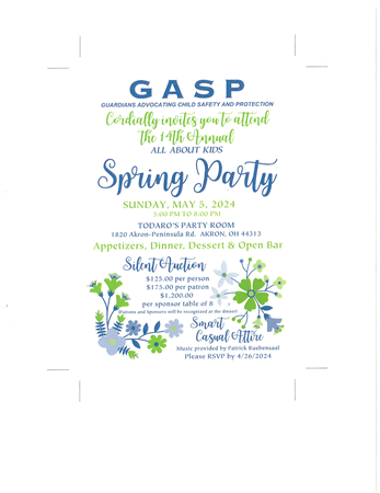 GASP SPRING PARTY