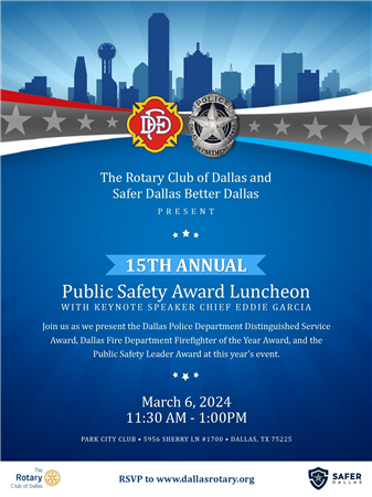 DPD/DFR Public Safety Awards Luncheon