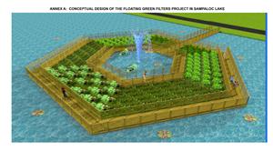 GG Proposal: Floating Garden Water Filter for Sampaloc Lake. Local Host: RC San Pablo City D3820