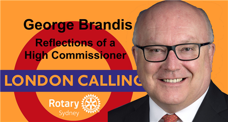 George Brandis: Reflections of a High Commissioner