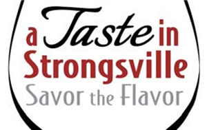 Taste Of Strongsville putting on the finishing touch.