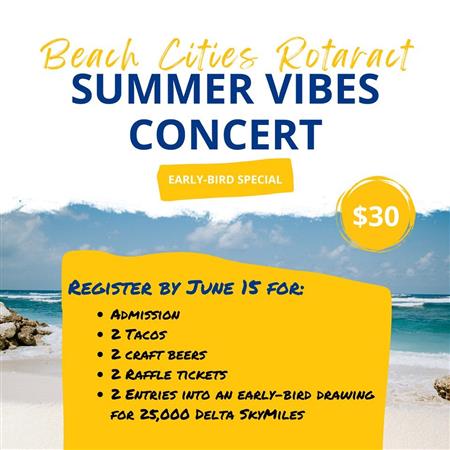 Summer Vibes Fundraising Concert