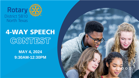 District 4-Way Speech Contest