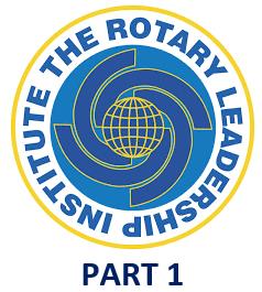 Rotary Leadership Institute (RLI) - Part 1 