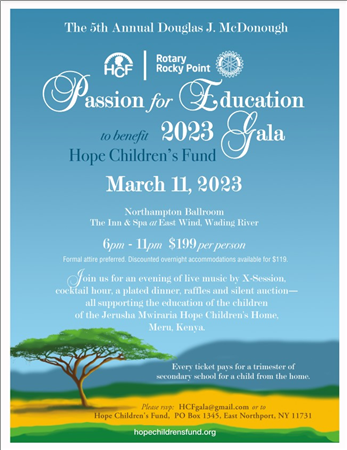 Rocky Point Passion for Education Gala