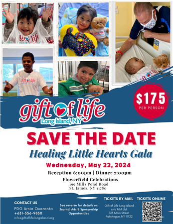 Gift of Life LI's Healing Little Hearts Gala