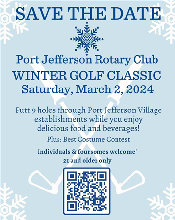 Port Jeff's 7th Annual Winter Golf Classic