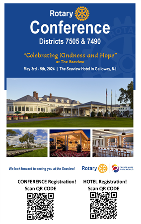 Joint District Conference 7490/7505 - May 3rd-5th 