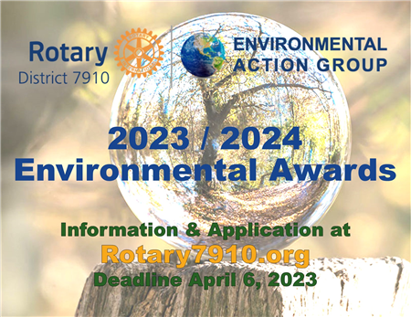 Environmental Awards Application Deadline