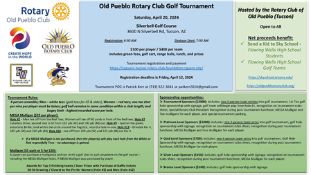 Old Pueblo Rotary Golf Tournament