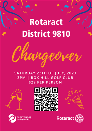 Rotaract District 9810 Changeover