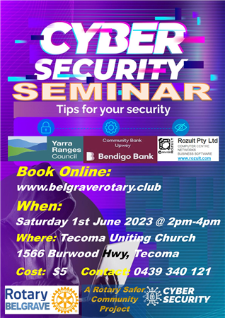 RC Belgrave - Cyber Security Seminar