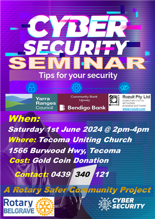 Belgrave Cyber Security Seminar
