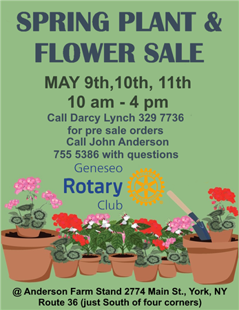 Spring Plant and Flower Sale