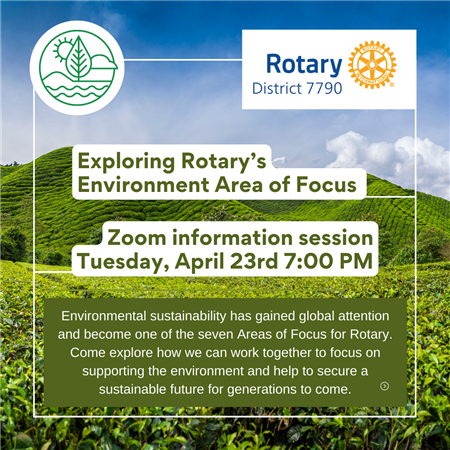 Exploring Rotary's Environment Area of Focus 