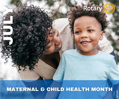 July Theme: Maternal and Child Health
