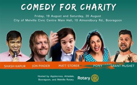 Comedy for Charity (Combined D9465 Rotary clubs)