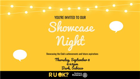 Showcase Night (Subiaco Rotaract)
