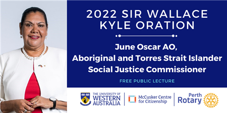 2022 Sir Wallace Kyle Oration (RC of Perth)