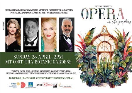 Opera in the Gardens (West Brisbane Clubs)