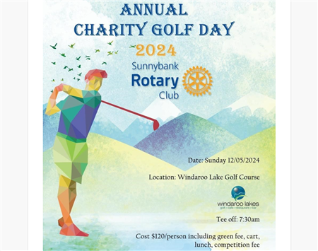 Annual Charity Golf Day 2024 (Sunnybank)