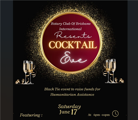 Cocktail Eve (Rotary Brisbane International)