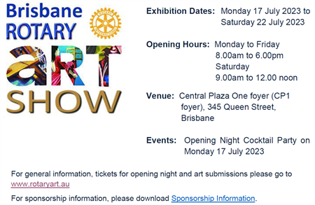 Brisbane Rotary Art Show