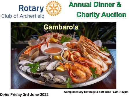 Annual Dinner and Charity Auction (Archerfield)