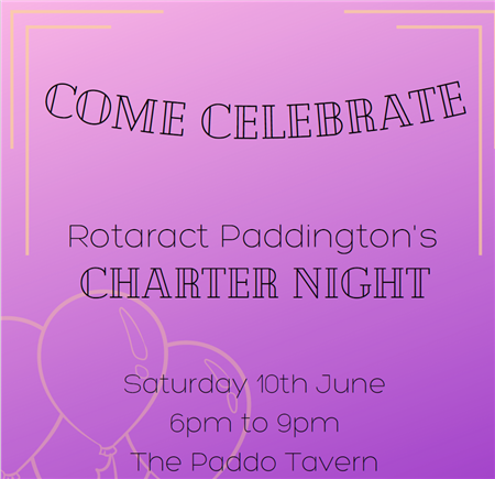 Rotaract Paddington Charter Night