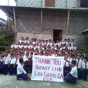 Lamling Vista Elementary in rural Nagaland, India