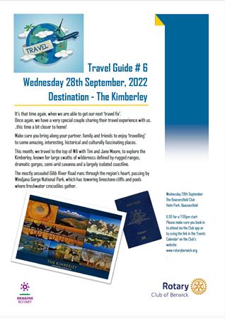 Travel Guide Partners night: The Kimberley