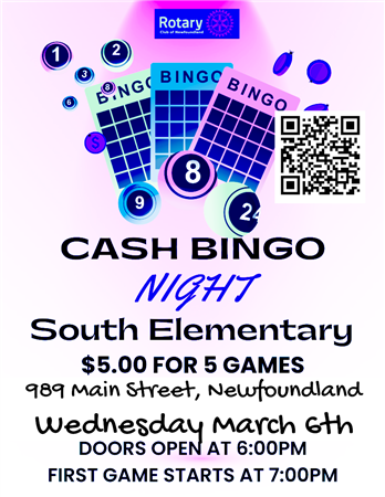 Bingo Night March 6th