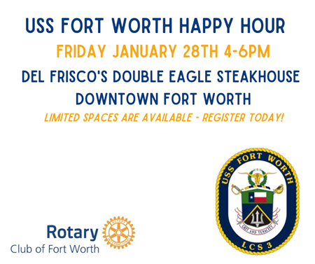 USS Fort Worth Happy Hour