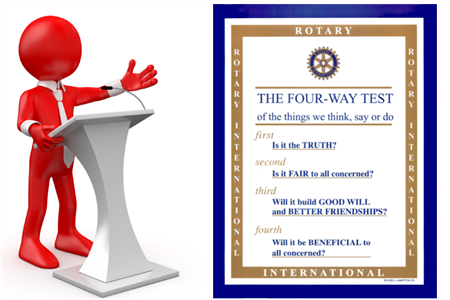 Wichita Falls Rotary Clubs 4Way Test Speech Meet