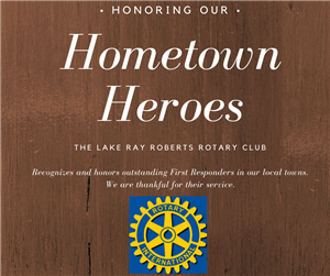 Honoring First Responders in our Local Towns