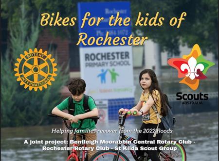 Bikes for Rochester working bee