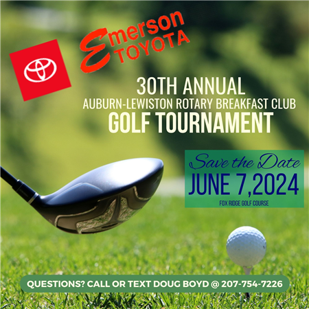 Emerson Toyota 30th Annual Rotary Golf Tournament