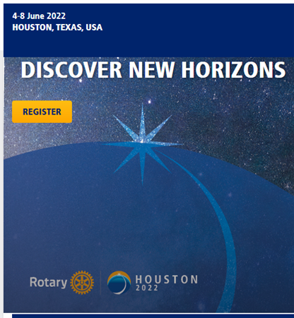 June 4-8 Rotary International Convention, Houston