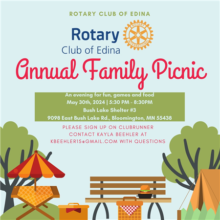 Annual Family Picnic -- Rotary Club of Edina