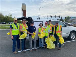 Club Service Project - Highway Clean Up