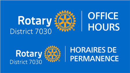 Rotary District 7030: Office Hours #4 - Ask District Leaders Anything