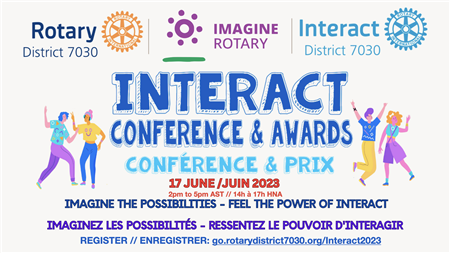Rotary District 7030: Interact Conference & Awards 2023