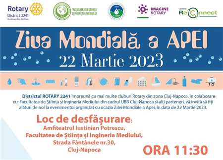 Ziua Mondială a Apei la Cluj-Napoca