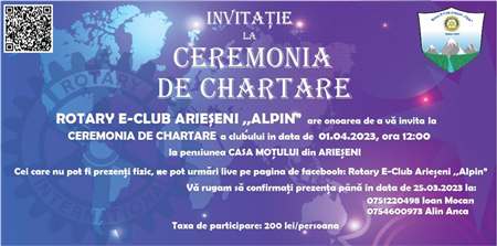 CHARTARE Rotary e-Club Arieșeni ”Alpin”